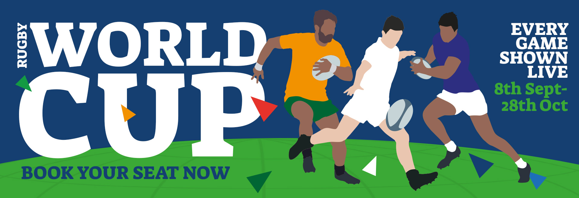 Watch the Rugby World Cup at The Edinboro Castle