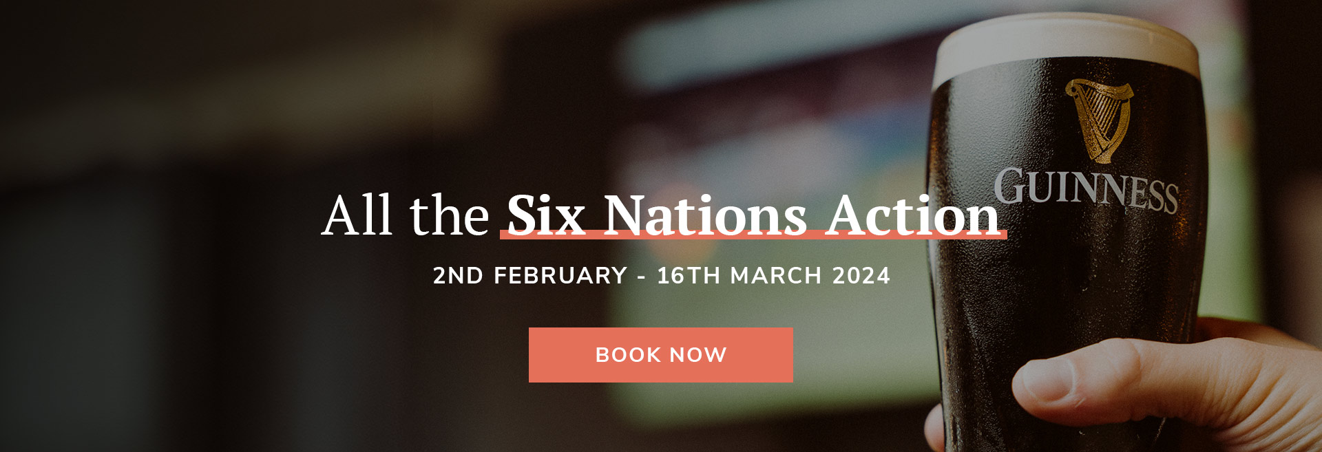 Rugby Six Nations 2024 at The Edinboro Castle