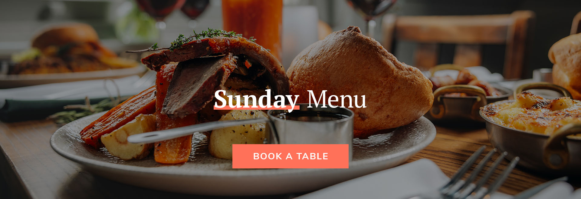Sunday Menu at The Edinboro Castle