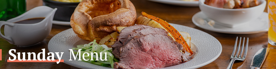 Sunday Menu at The Edinboro Castle